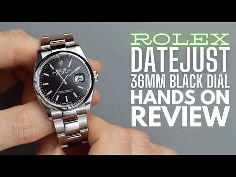 ROLEX Date Just 36mm: I bought the last one in the Rolex boutique!