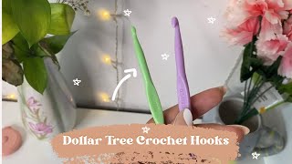 Dollar Tree Crochet Hooks First Impressions/Review