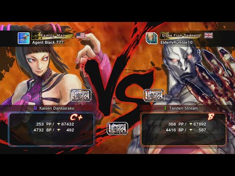 [USF4] Agent Black 777 (Juri) vs. ElderlyRumble10 (Seth) [Ranked Match]