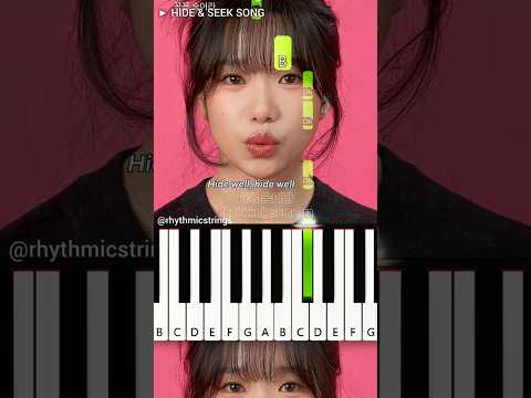 Hide & Seek "Kkok Kkok Sumeora" Acapella | Squid Game 3 | Piano Tutorial #shorts #netflix