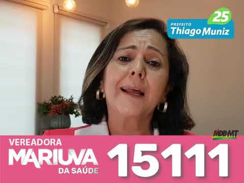 Candidata a vereadora Mariuva da Saúde - 15111