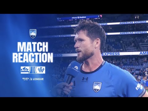 Alex Grant | Match Reaction WSW (H) - Isuzu UTE A-League 2025/26 Round 15