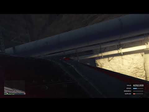 GTA Online: accidental bunker Hydra glitch