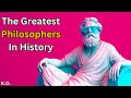 great philosophers of all time the greatest philosophers in history philosophy ancientphilosophy