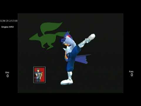 GSS 69 SSBM - Wei (Marth) vs. Fats (Falco) - Melee WR2