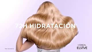 L`oreal Elvive Hidra Hialurónico, tu pelo hidratado hasta 72 horas  anuncio