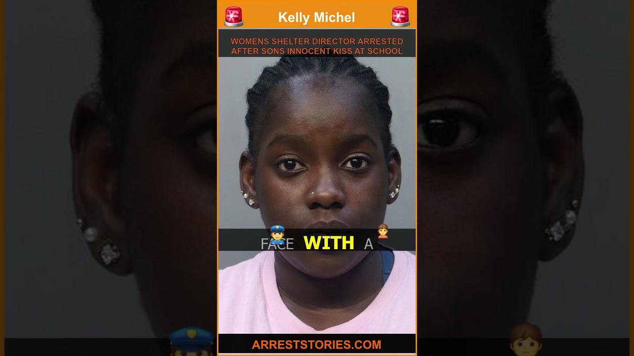 WOMENS SHELTER DIRECTOR ARRESTED AFTER SONS INNOCENT KISS AT SCHOOL