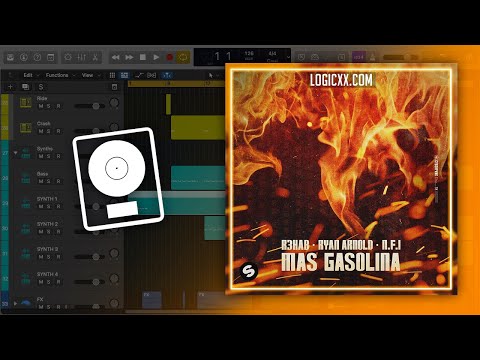 R3HAB x Ryan Arnold x N F I - Mas Gasolina (Logic Pro Remake)