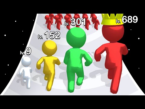COLOR SPRINT: Level Up Runner, Number Games (Max Level)