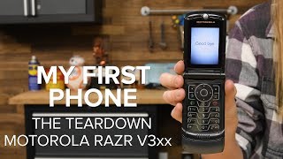 My First Phone: The Teardown (Motorola RAZR V3xx)