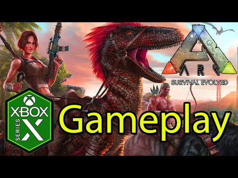 Ark Survival Evolved Xbox Series X Gameplay Multiplayer Servers [Optimized]