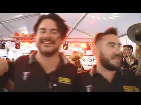 Les ARDECHOIS ( Hymne de l'ARDECHE) par la banda los CUMBANCHEROS lors des BANDAS EN MALEPERE 2022