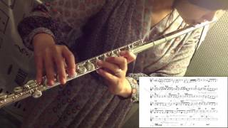 Just friends (Chet Baker cover) - jazz flute / jazz standard with score