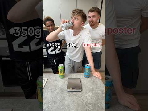 Drinking Imposter Challenge!! 🥤 ONE SIP 👀