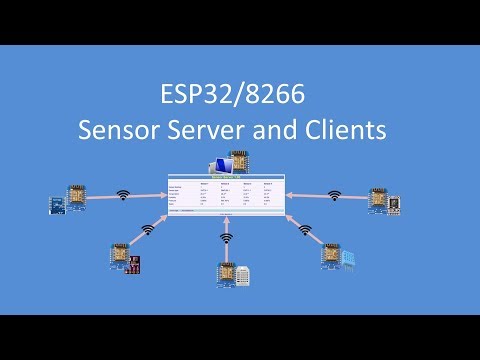 Tech Note 083 - ESP Sensor Server and Clients (for DHT, SHT, BMP085, BMP180, DS18B20, etc)