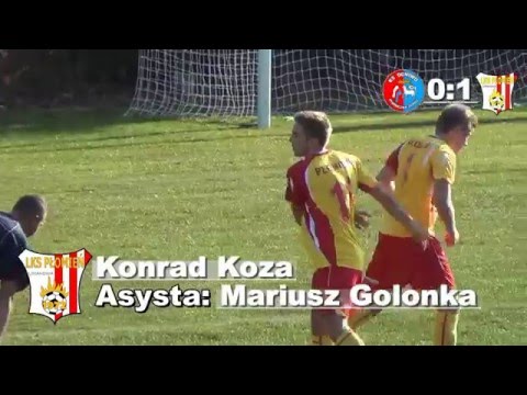 Konrad Koza 0:1 (44') 6 kolejka Okręgówki: Ogniwo Piwniczna Zdrój - Płomień Limanowa