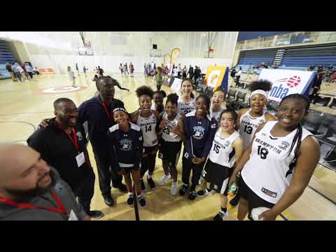 U14 OBLX Brampton Warriors Girls Team at Jr  NBA Canada Regionals JUNE 13-16, 2019