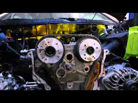 Taking out stock Camshaft from Hyundai Genesis Coupe 2.0T