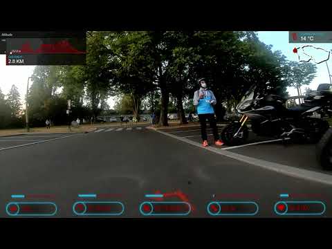 IronMan 70.3 Vichy 2021 - Bike course