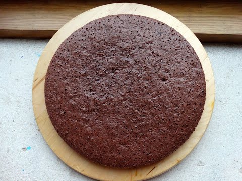 Basic Chocolate Cake Recipe | Chocolate Sponge Cake Recipe Without Oven