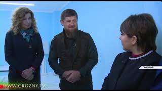 В Грозном сдали детскую поликлинику № 1