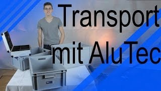 Review | AluTec Euroboxen und Werkzeugkoffer | Transport unseres Equipments