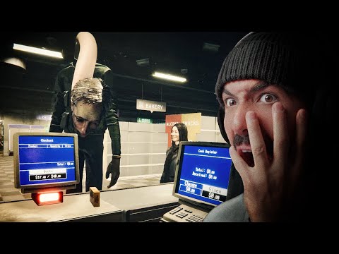 Working The Supermarket..But The Customers Are NOT HUMAN..