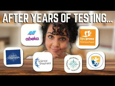 Top 10 VIDEO-BASED Christian Homeschool Curriculums (2025 Picks!)