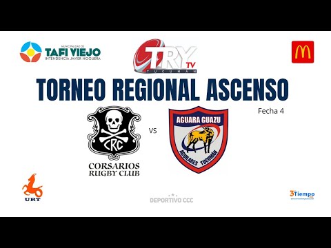 Corsarios RC vs Aguara Guazu | EN VIVO | TORNEO REGIONAL ASCENSO