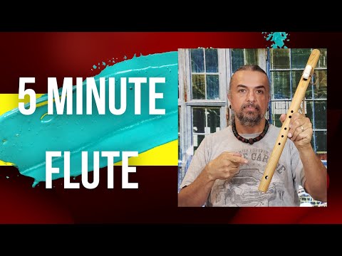 Making a Native American Flute in 5 Minutes Revisited
