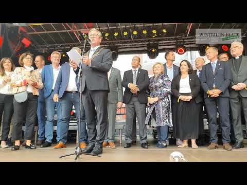 Libori 2023: Paderborns Bürgermeister Michael Dreier eröffnet den weltlichen Teil