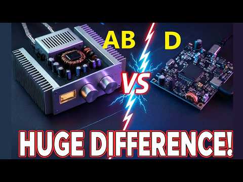 Class AB vs Class D Amps: Ultimate Showdown (Sound Test, Heat & Efficiency)