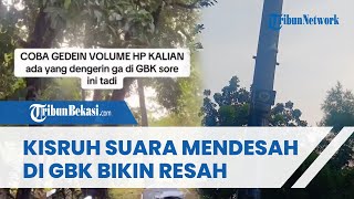Geger Suara Perempuan Mendesah Terdengar di Speaker GBK, Petugas Langsung Ditegur karena Lalai