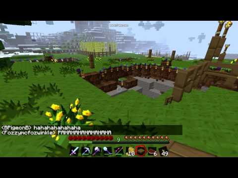 Trolling Fozz on Minecraft: Cow Paddock TNT - Ascendant Gaming