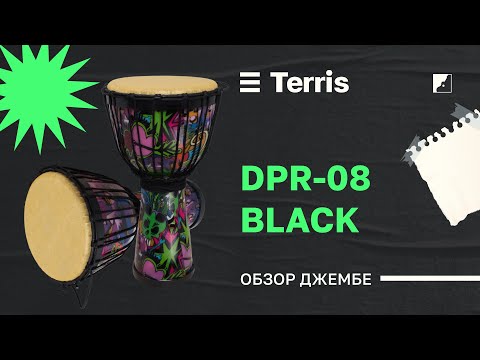 Обзор джембе Terris DPR-08 Black