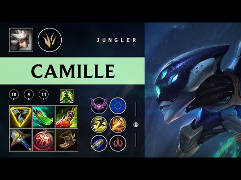 Camille Jungle vs Pantheon - EUW Master Patch 26.02