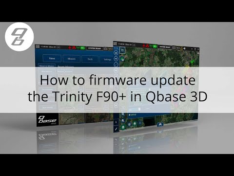 "How to Firmware update the TrinityF90+ Mainbody" Qbase 3D