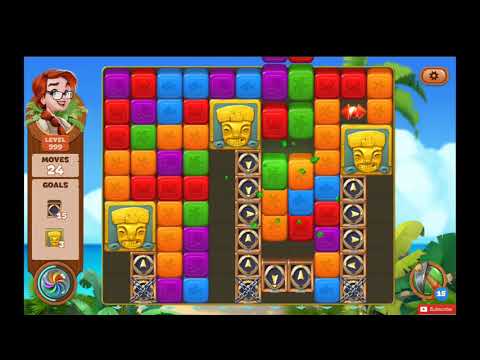 Lost Island Blast Adventure Level 999 NO BOOSTERS - A S GAMING