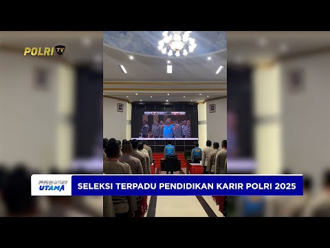 PERSONEL POLDA KALTENG IKUT SELEKSI TERPADU PENDIDIKAN PENGEMBANGAN KARIR POLRI 2025
