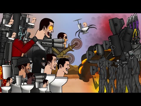 Cinema Man, Camera Man TV Man VS Skibidi Toilet, Speaker Man, G-Man 2.0 [All Episodes]