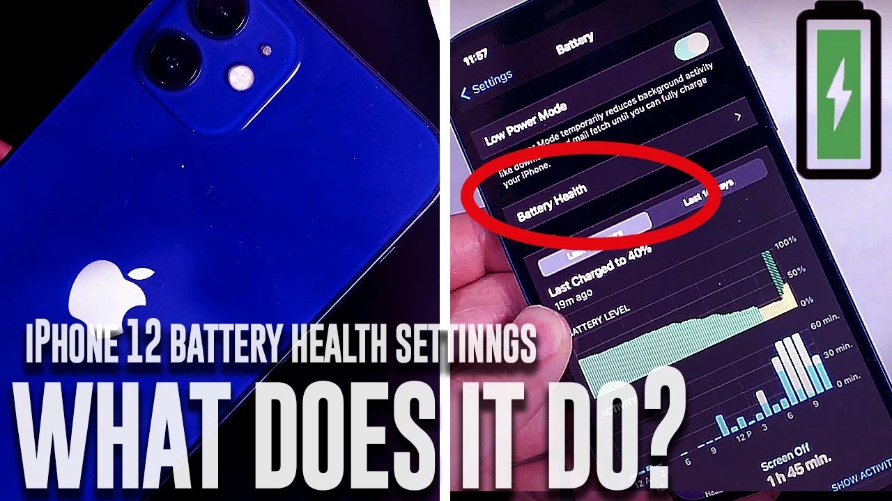 iPhone 12 Battery Health Settings Explained | Optimized Battery Charging and More !