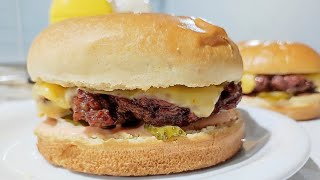 💥 Hambúrguer na Churrasqueira 🤤Ficou Sensacional! 😋