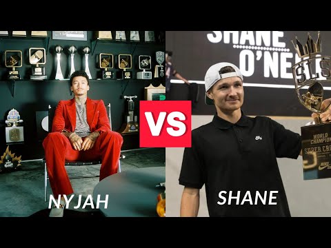 The Ultimate Skateboard Battle: Nyjah Huston vs Shane O'Neill