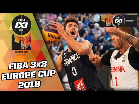 France v Spain | Men's Semi-Final Full Game | FIBA 3x3 Europe Cup 2019