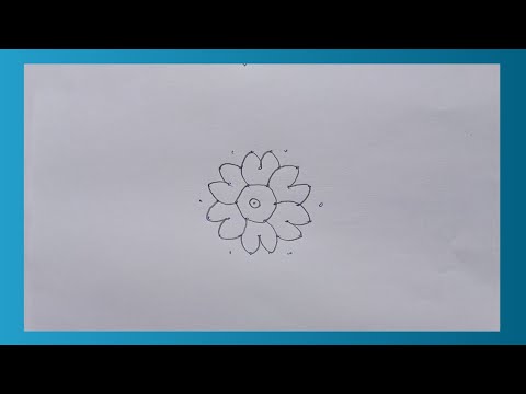 Flower Rangoli//chinna muggulu//Sowjanya World