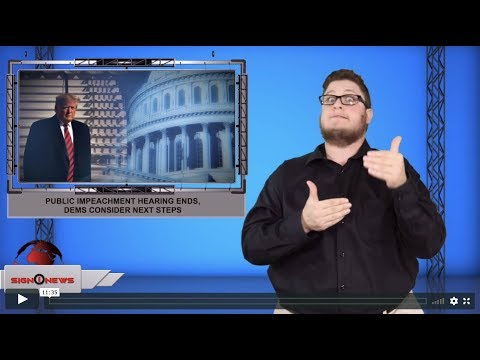 Sign1News 11.22.19 - News for the Deaf community powered by CNN in American Sign Language (ASL).