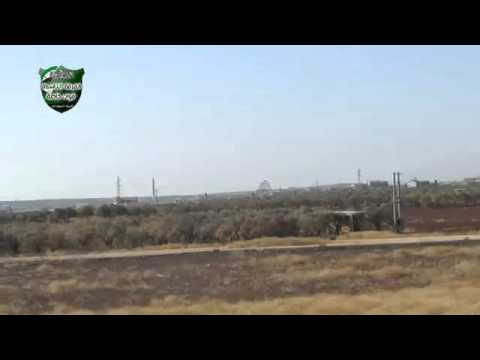 استهداف مواقع للنظام من لواء أحباب الله في كفريا في محافظة إدلب