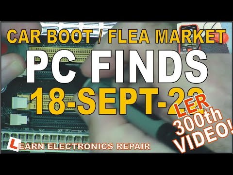 Learn Electronics Repair 6 CAR BOOTY 22 MARCH 2021