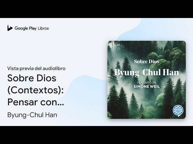 Vídeo relacionado con Sobre Dios: Pensar con Simone Weil (Contextos)