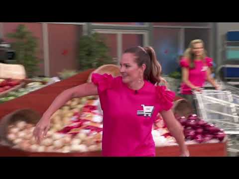 Supermarket Sweep with Leslie Jones edited out. Lois/Ryan/Jaleah